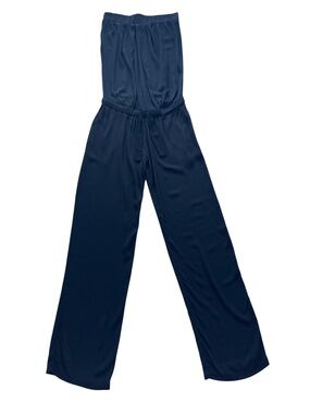 On Line Black Medium Strapples Jumpsuite